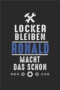 Locker bleiben Ronald macht das schon