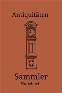 Antiquitäten Sammler Notizbuch