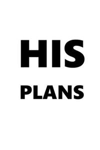 2020 Daily Planner For Men His Plans Black Font White Design 388 Pages