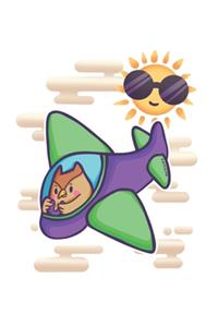 Funny Owl Pilot Notebook