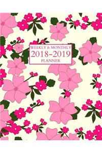 Weekly & Monthly 2018-2019 Planner