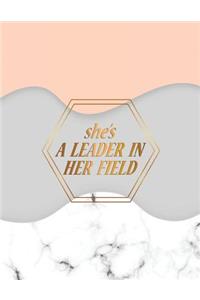 She Is a Leader in Her Field