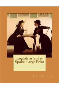 English as She is Spoke