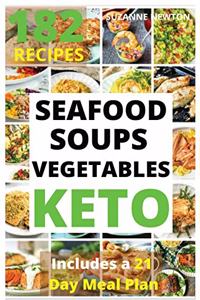 KETO SEAFOOD, SOUPS AND VEGETABLES (with pìctures)