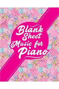 Blank Sheet Music for Piano