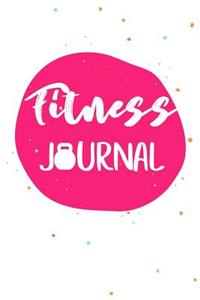 Fitness Journal: Blank Lined Gym Notebook