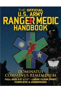 Official US Army Ranger Medic Handbook - Full Size Edition