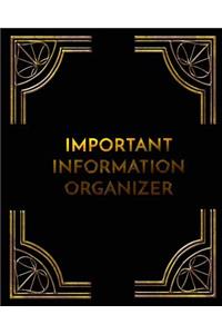 Important Information Organizer