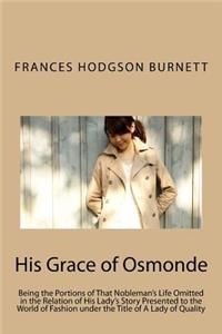 His Grace of Osmonde