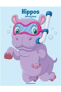 Hippos Coloring Book 1