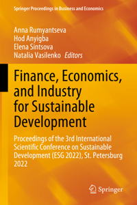 Finance, Economics, and Industry for Sustainable Development