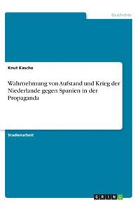 Wahrnehmung von Aufstand und Krieg der Niederlande gegen Spanien in der Propaganda