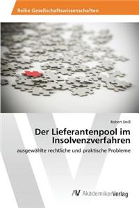 Der Lieferantenpool im Insolvenzverfahren