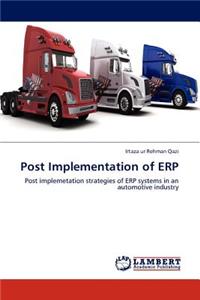 Post Implementation of ERP