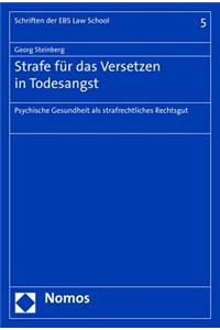 Strafe Fur Das Versetzen in Todesangst