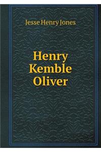 Henry Kemble Oliver