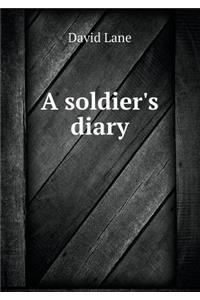 A soldier's diary