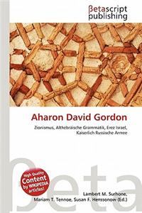 Aharon David Gordon