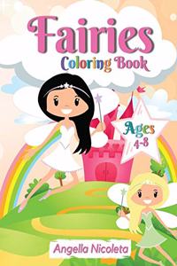 Fairies Coloring Book