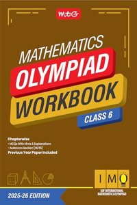 MTG International Mathematics Olympiad (IMO) Workbook Class 6 - Chapterwise Previous Year Solved Paper & Achievers Section - SOF Olympiad Books For 2025-26 Exam