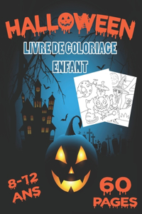 Halloween Livre De Coloriage Enfant 8-12 Ans