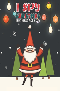 I Spy Christmas Book For Kids Ages 2-5