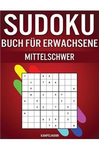 Sudoku Buch für Erwachsene Mittelschwer