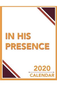 In His Presence 2020 Calendar