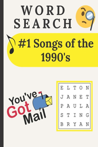 #1 Songs Of The 1990's Word Search