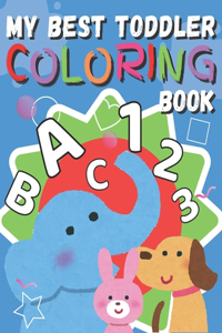 My Best Toddler Coloring Book