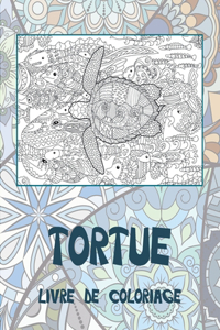 Tortue - Livre de coloriage