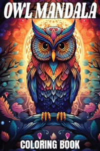 Owl Mandala Coloring Book