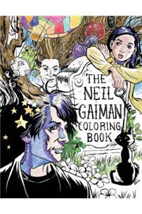 Neil Gaiman Coloring Book