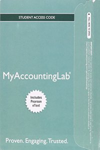 Mylab Accounting with Pearson Etext -- Access Card -- For College Accounting: A Practical Approach