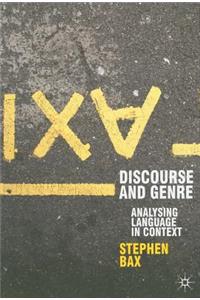 Discourse and Genre