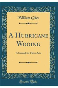 A Hurricane Wooing: A Comedy in Three Acts (Classic Reprint)