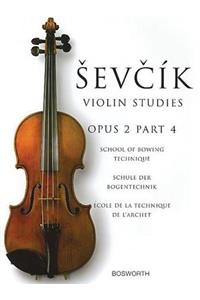 Sevcik Violin Studies - Opus 2, Part 4