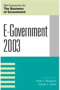 E-Government 2003