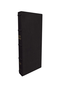 Kjv, Large Print Verse-By-Verse Reference Bible, MacLaren Series, Premium Goatskin Leather, Black, Comfort Print