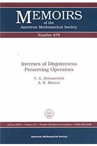 Inverses of Disjointness Preserving Operators