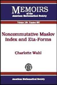 Noncommutative Maslov Index and Eta-forms