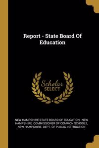 Report - State Board Of Education