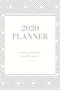 2020 Planner Weekly Planning Monthly Goals