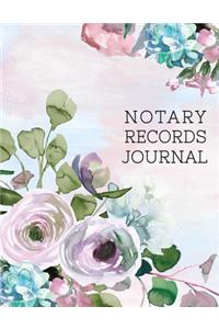 Notary Records Journal