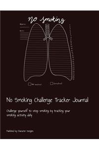 No Smoking Challenge Tracker Journal