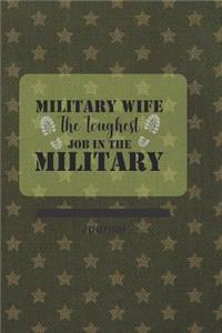 Military Wife the Toughest Job in the Military Journal