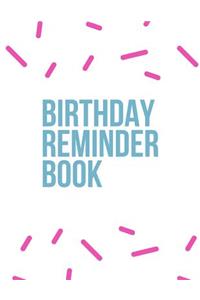 Birthday Reminder Book