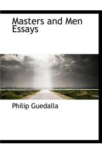 Masters and Men Essays