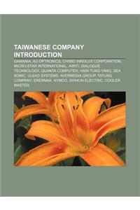 Taiwanese Company Introduction