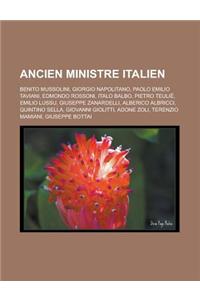 Ancien Ministre Italien